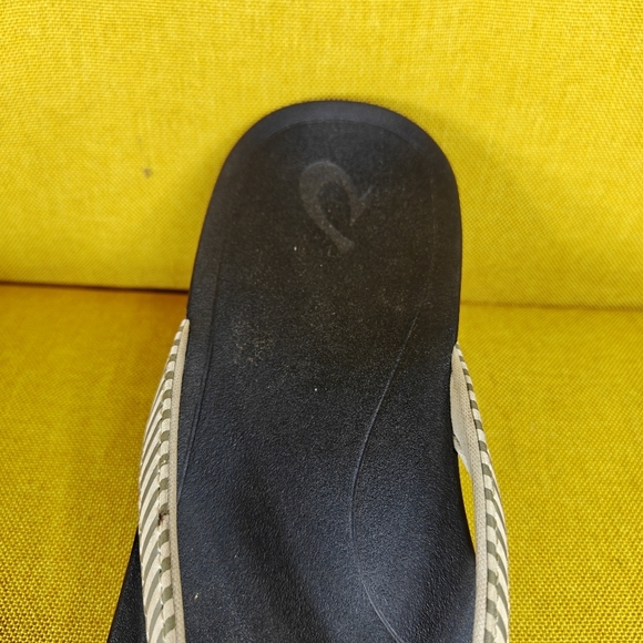 OluKai Ho'opio Leather Sandals Thong Sandal Women's Size 8 - Picture 4 of 7